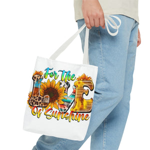 For The Love of Sunshine Tote Bag-Phoenix Styles