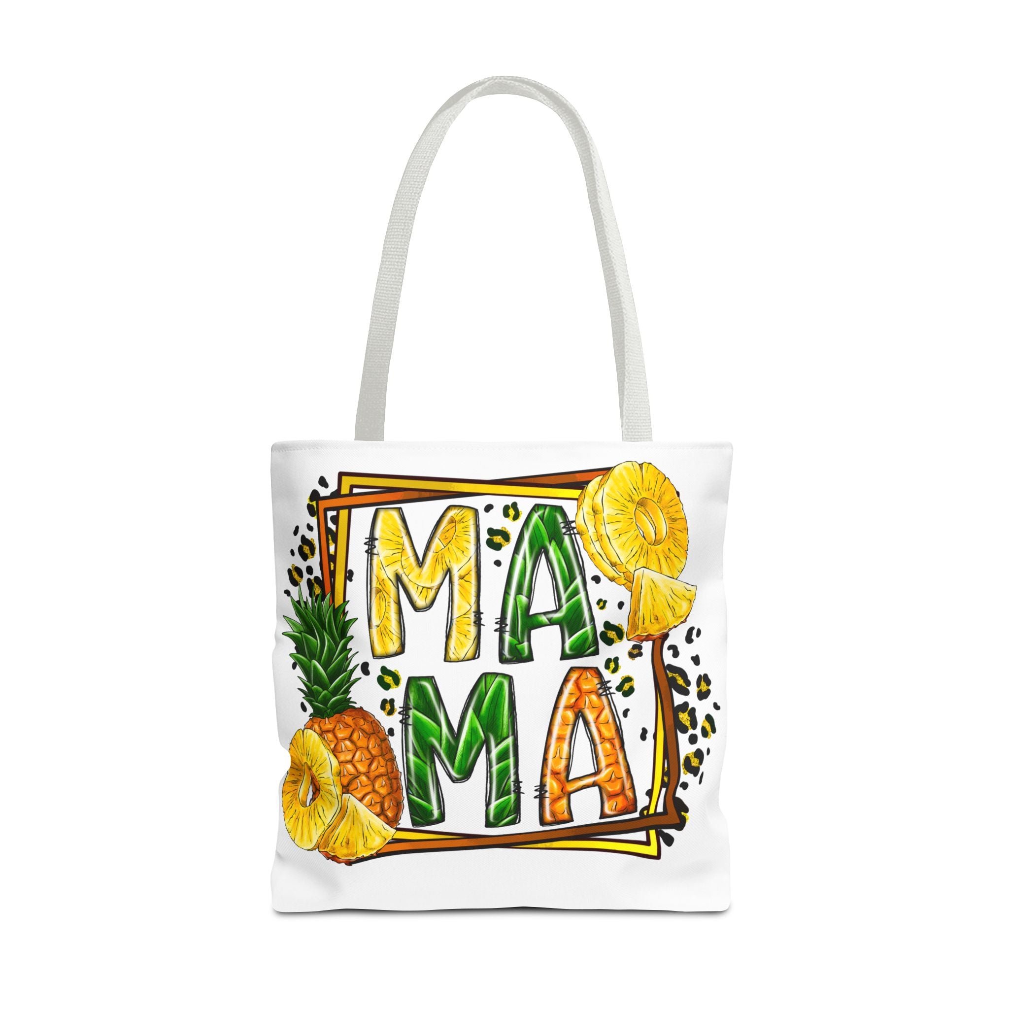 Mama Pineapple Tote Bag-Phoenix Styles