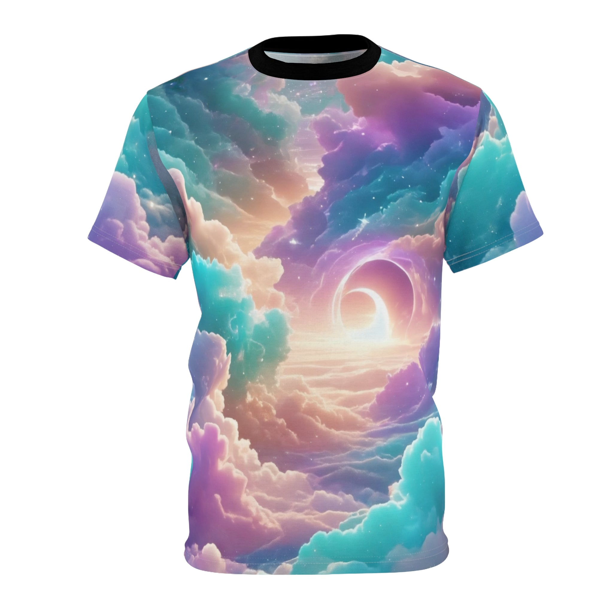 Dreamy Sky Cut & Sew Tee - Cosmic Cloud Design