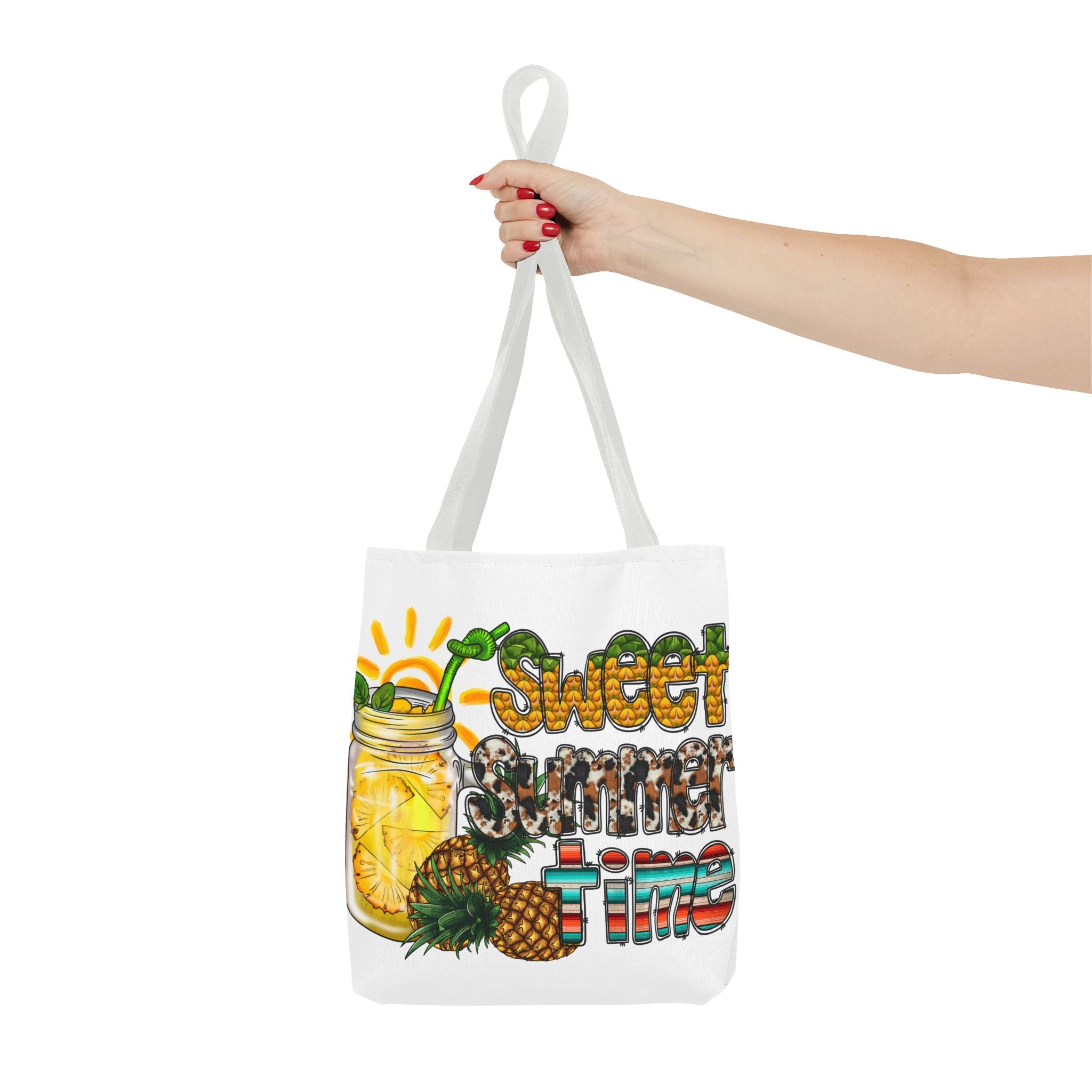 Sweet Summer Time Pineapple Tote Bag-Phoenix Styles