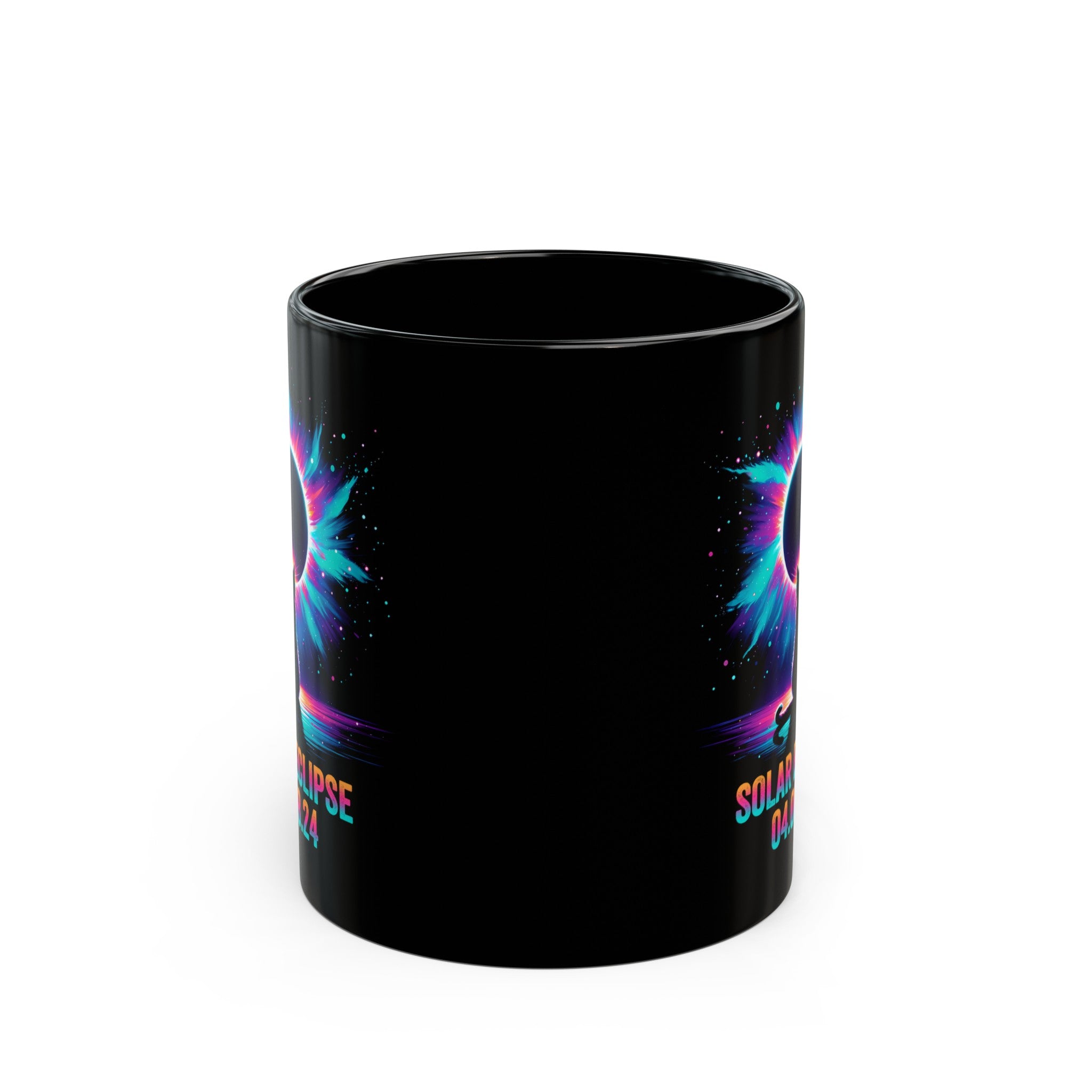 Solar Eclipse Black Mug (11oz, 15oz)-Phoenix Styles