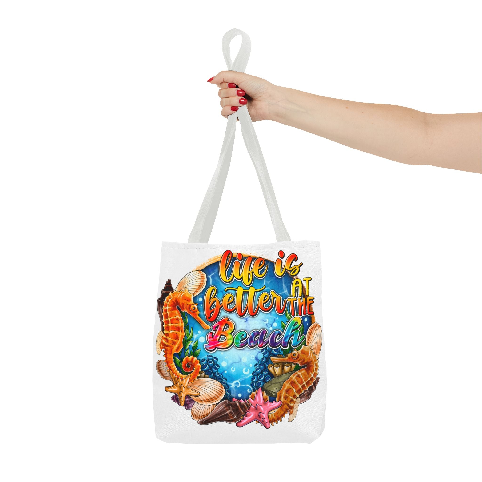 Life is Better At the Beach Tote Bag-Phoenix Styles