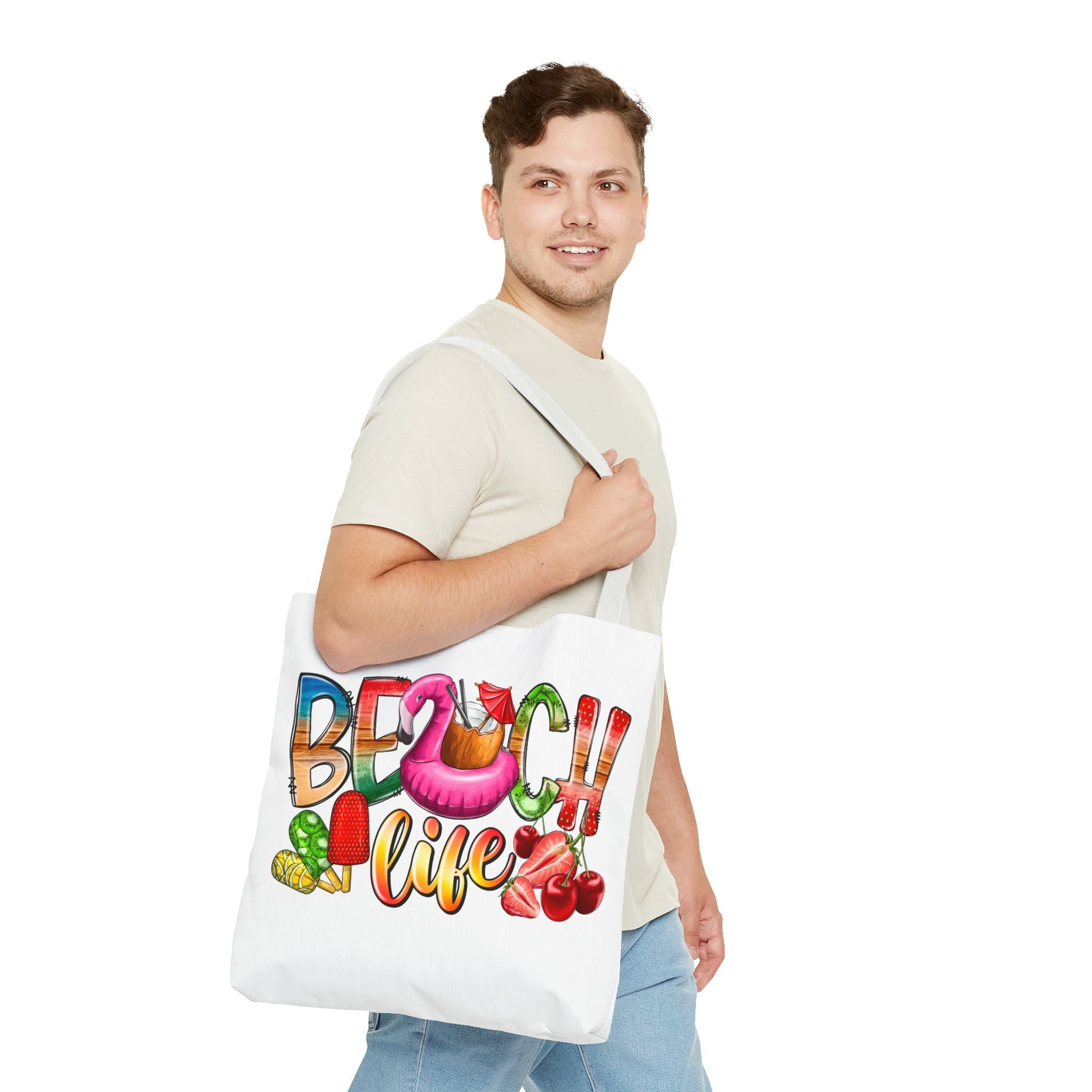 Beach Life Tote Bag-Phoenix Styles