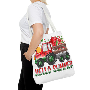 Hello Summer Tote Bag-Phoenix Styles