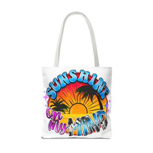 Sunshine On My Mind Tote Bag-Phoenix Styles