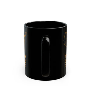 Total Solar Eclipse Black Mug (11oz, 15oz)-Phoenix Styles