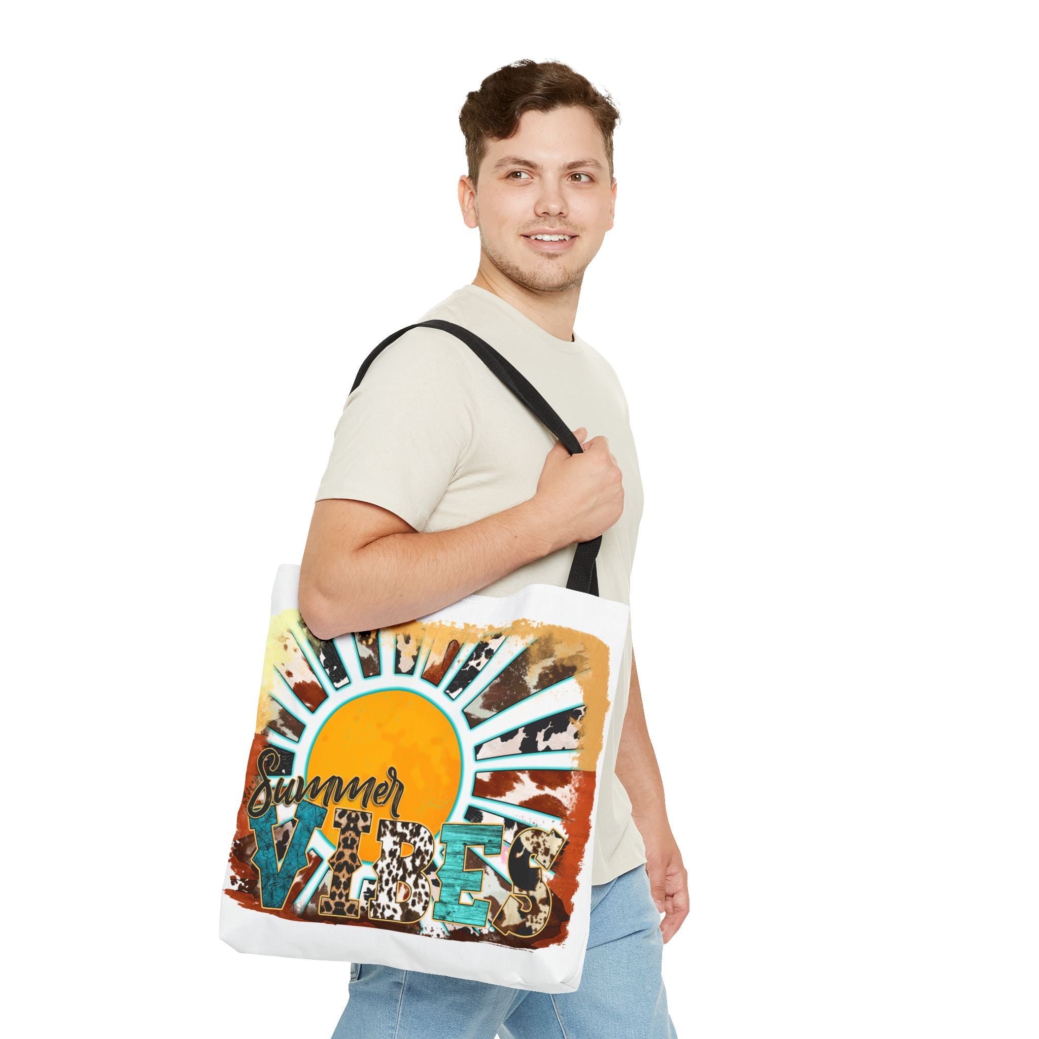 Summer Vibes Tote Bag-Phoenix Styles