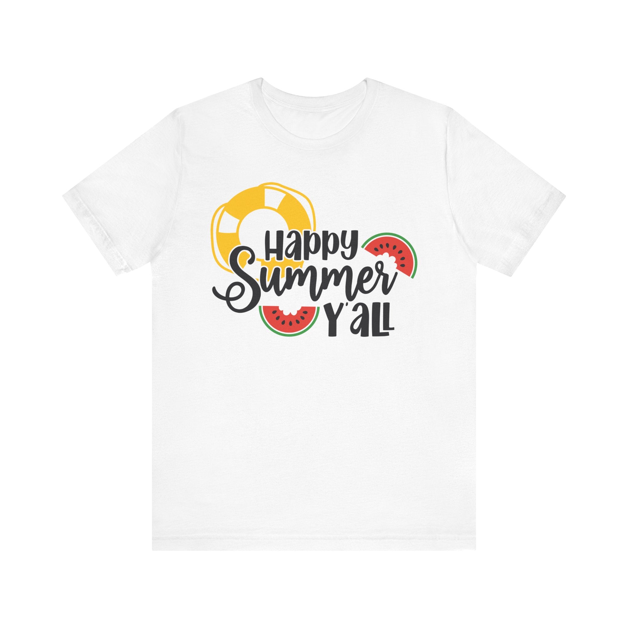 Happy Summer Y'all Unisex Jersey Tee