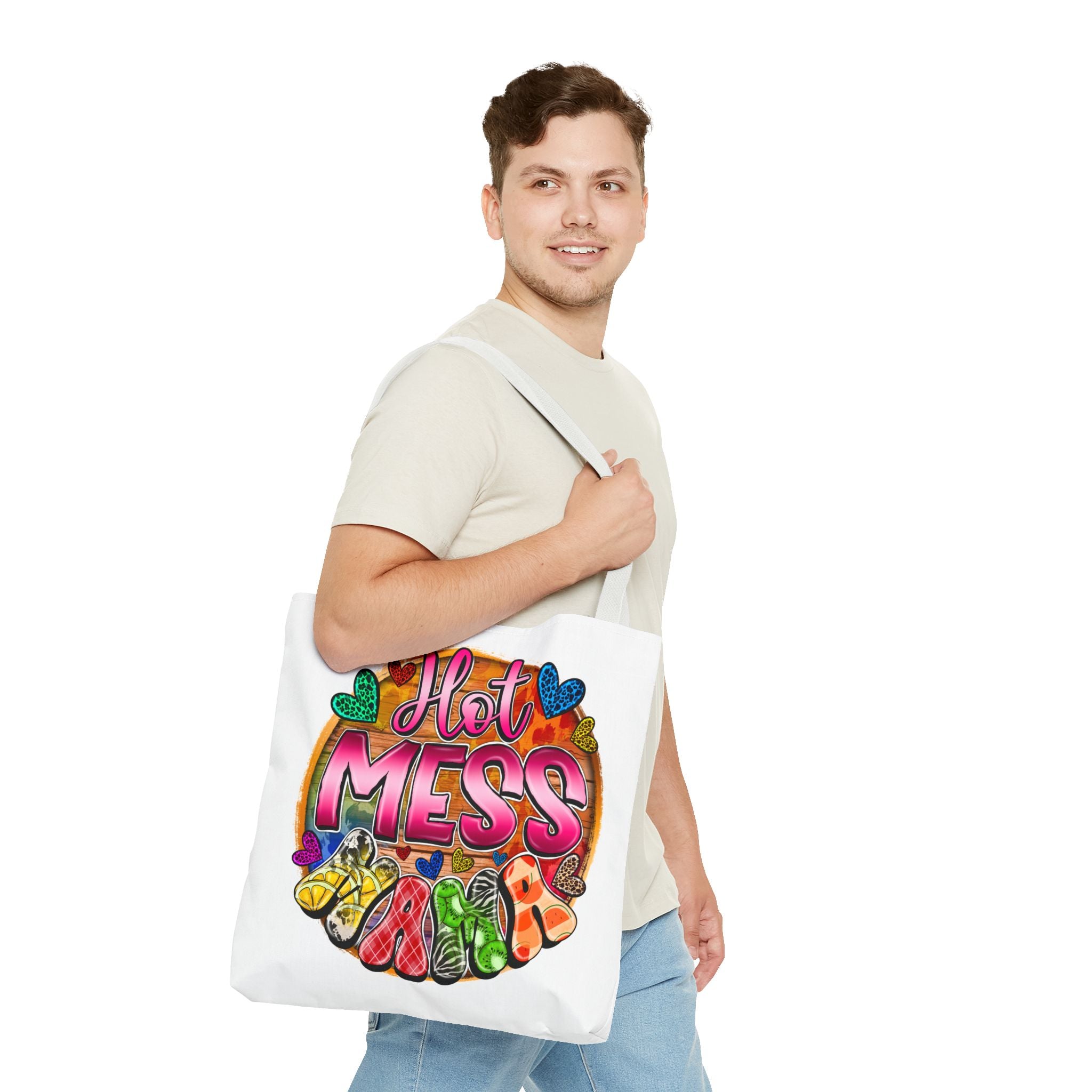 Hot Mess Mama Tote Bag-Phoenix Styles