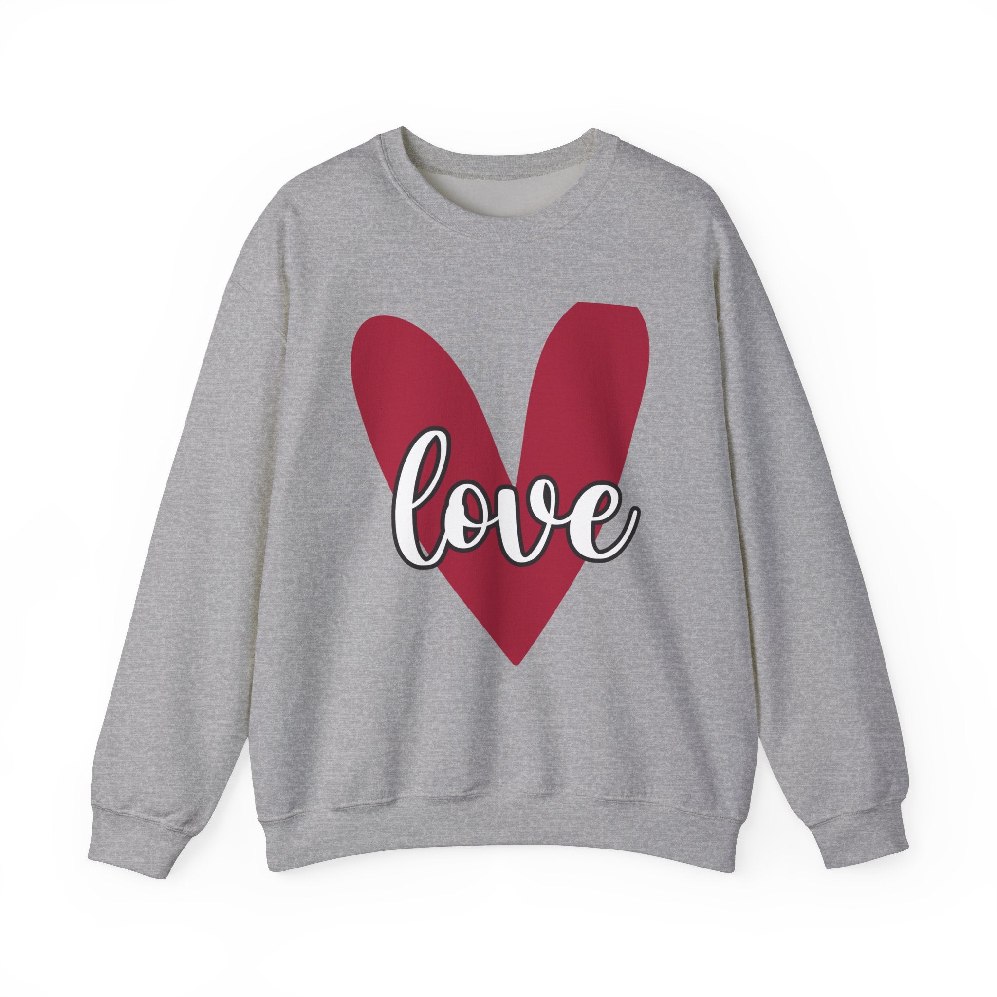 Love Valentine's Day Crewneck Sweatshirt-Phoenix Styles