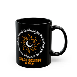 Solar Eclipse Black Mug (11oz, 15oz)-Phoenix Styles