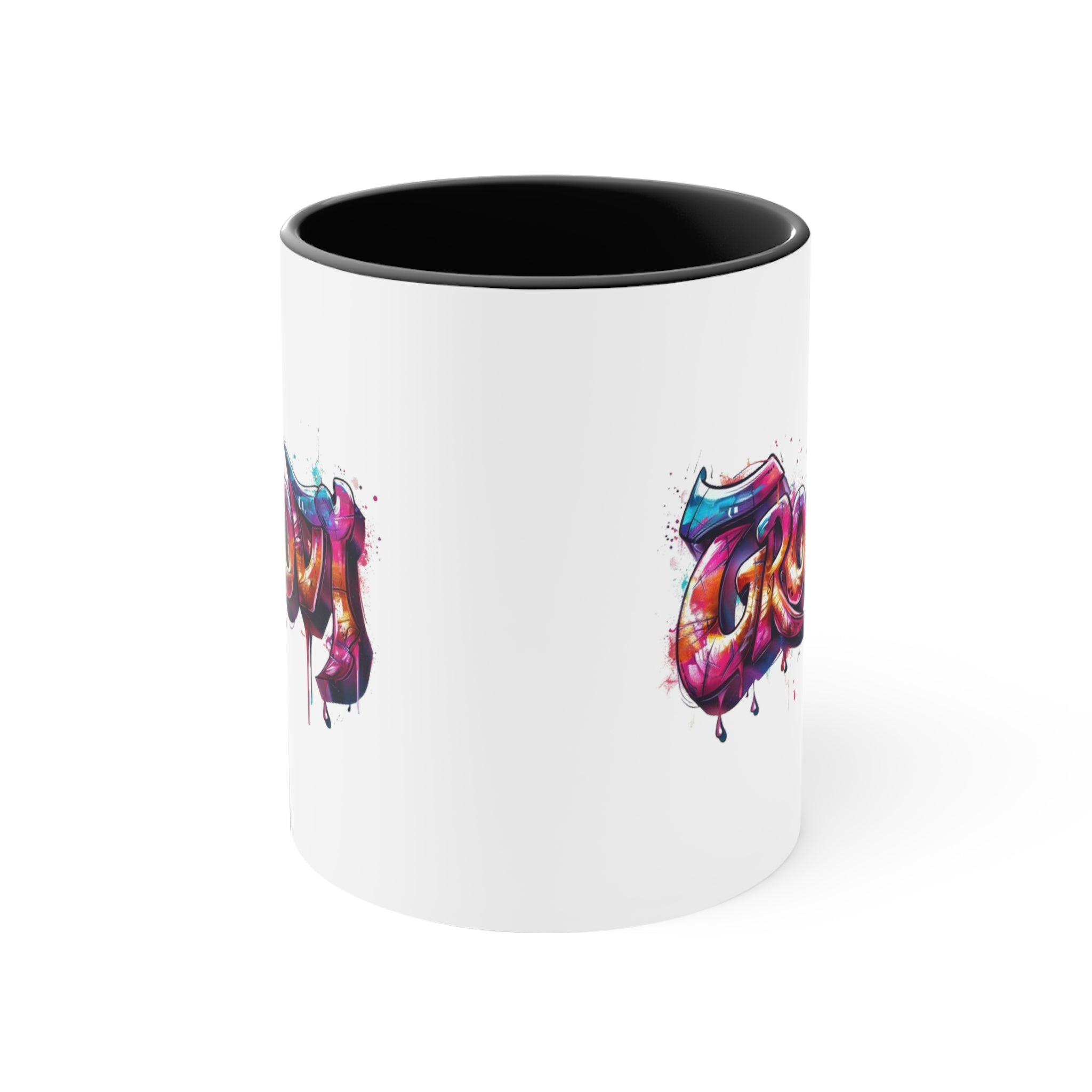 Groovy Accent Coffee Mug, 11oz-Phoenix Styles