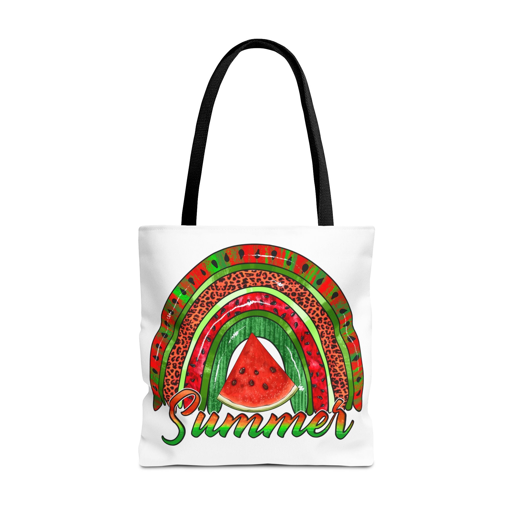 Summer Watermelon Rainbow Tote Bag-Phoenix Styles