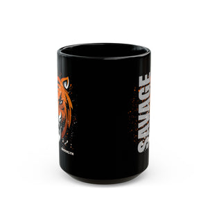 Savage Black Mug (11oz, 15oz)-Phoenix Styles