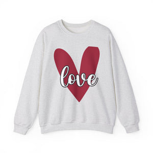 Love Valentine's Day Crewneck Sweatshirt-Phoenix Styles