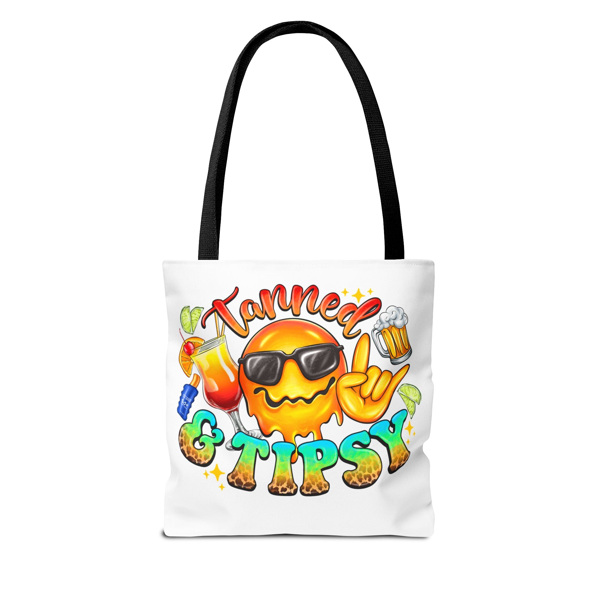 Tanned and Tipsy Tote Bag-Phoenix Styles