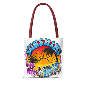 Sunshine On My Mind Tote Bag-Phoenix Styles