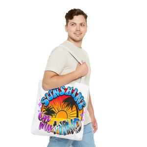 Sunshine On My Mind Tote Bag-Phoenix Styles