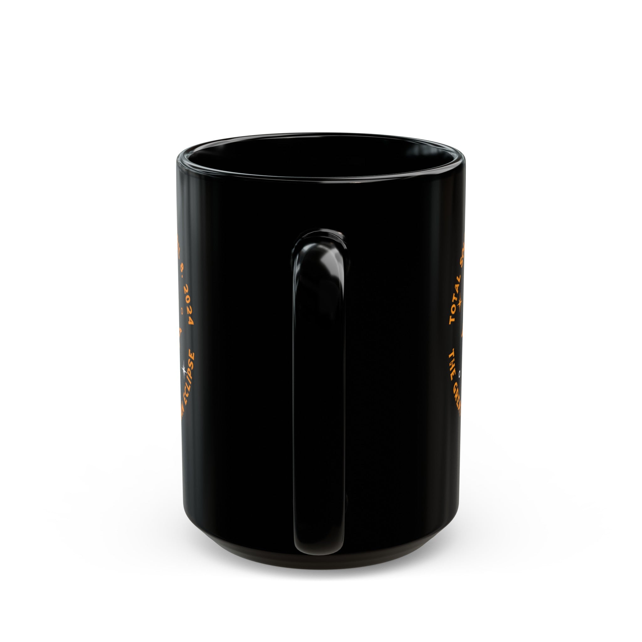 Total Solar Eclipse Black Mug (11oz, 15oz)-Phoenix Styles