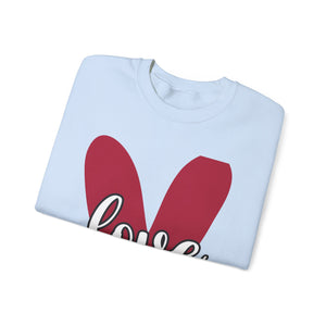 Love Valentine's Day Crewneck Sweatshirt-Phoenix Styles