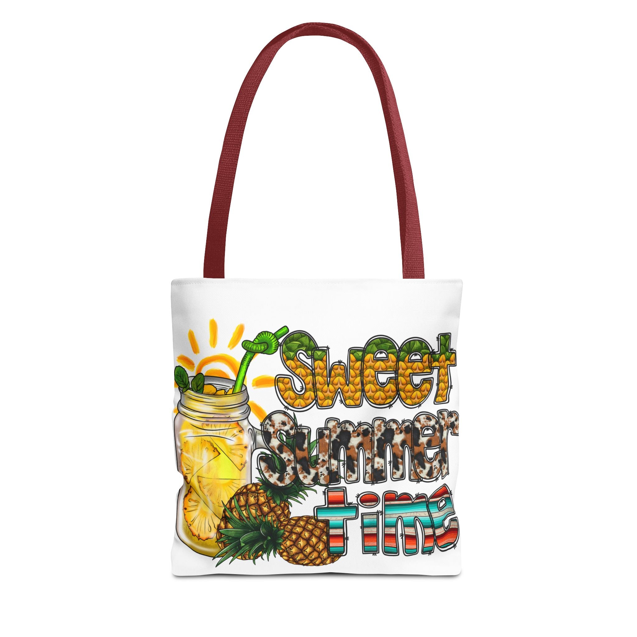 Sweet Summer Time Pineapple Tote Bag-Phoenix Styles