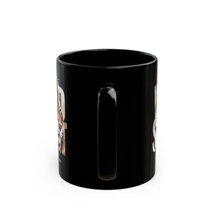 Wild Spirit Black Mug (11oz, 15oz)-Phoenix Styles