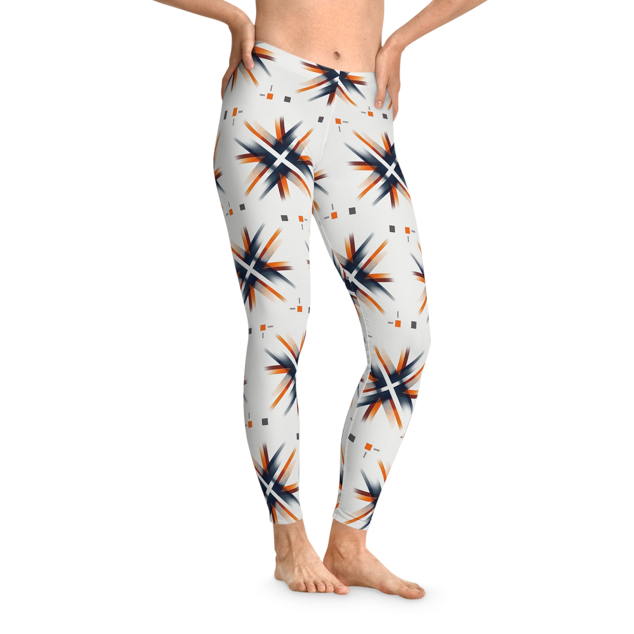 Dynamic Geometry Stretchy Leggings