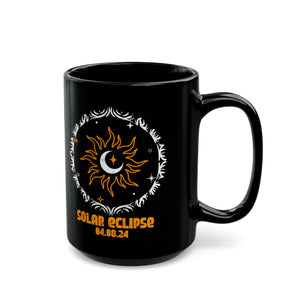 Solar Eclipse Black Mug (11oz, 15oz)-Phoenix Styles