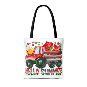 Hello Summer Tote Bag-Phoenix Styles