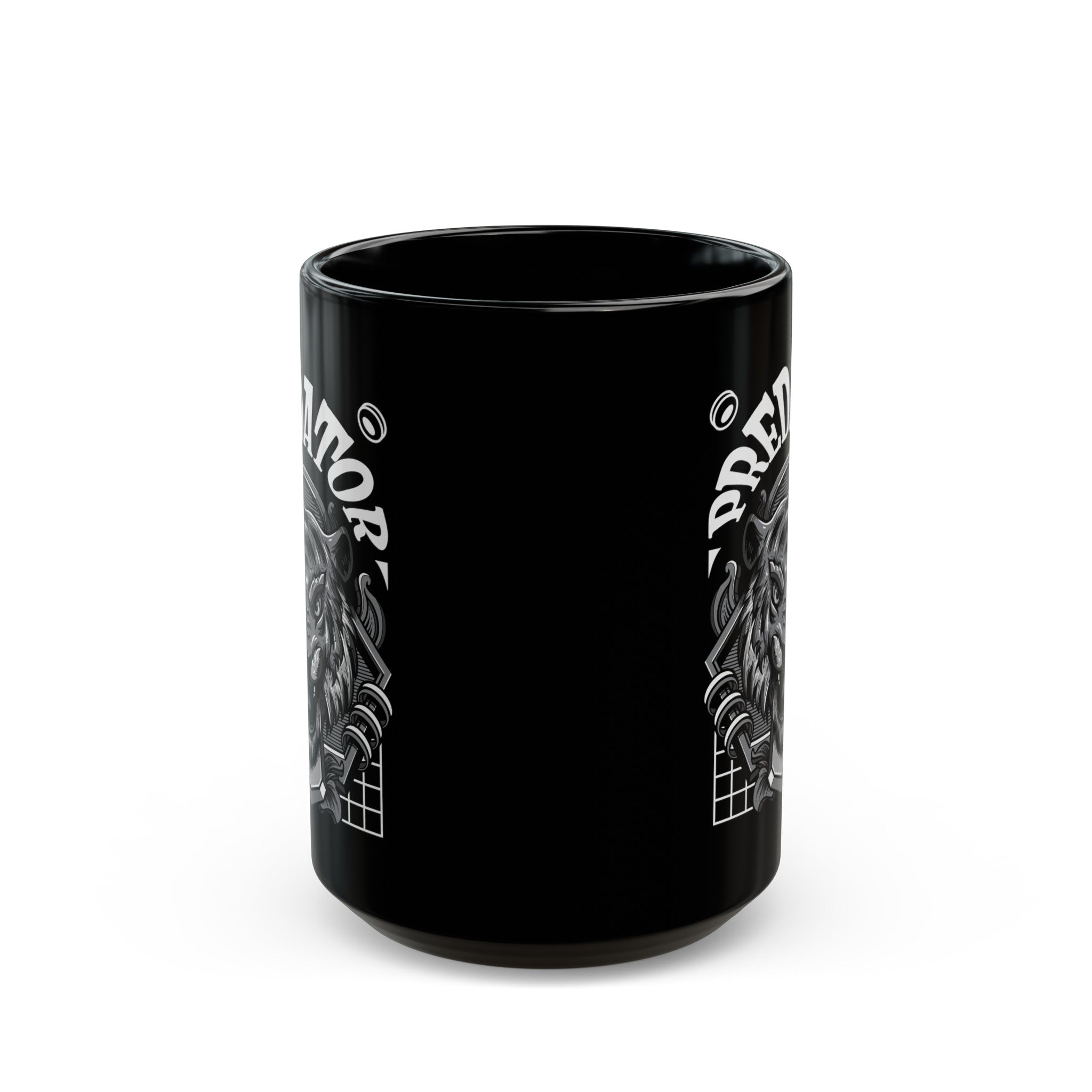 Predator Black Mug (11oz, 15oz)-Phoenix Styles