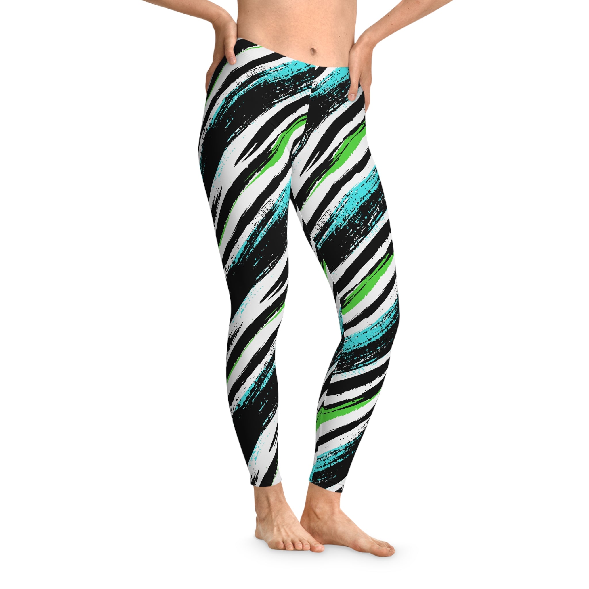 Geometric Energy Stretchy Leggings