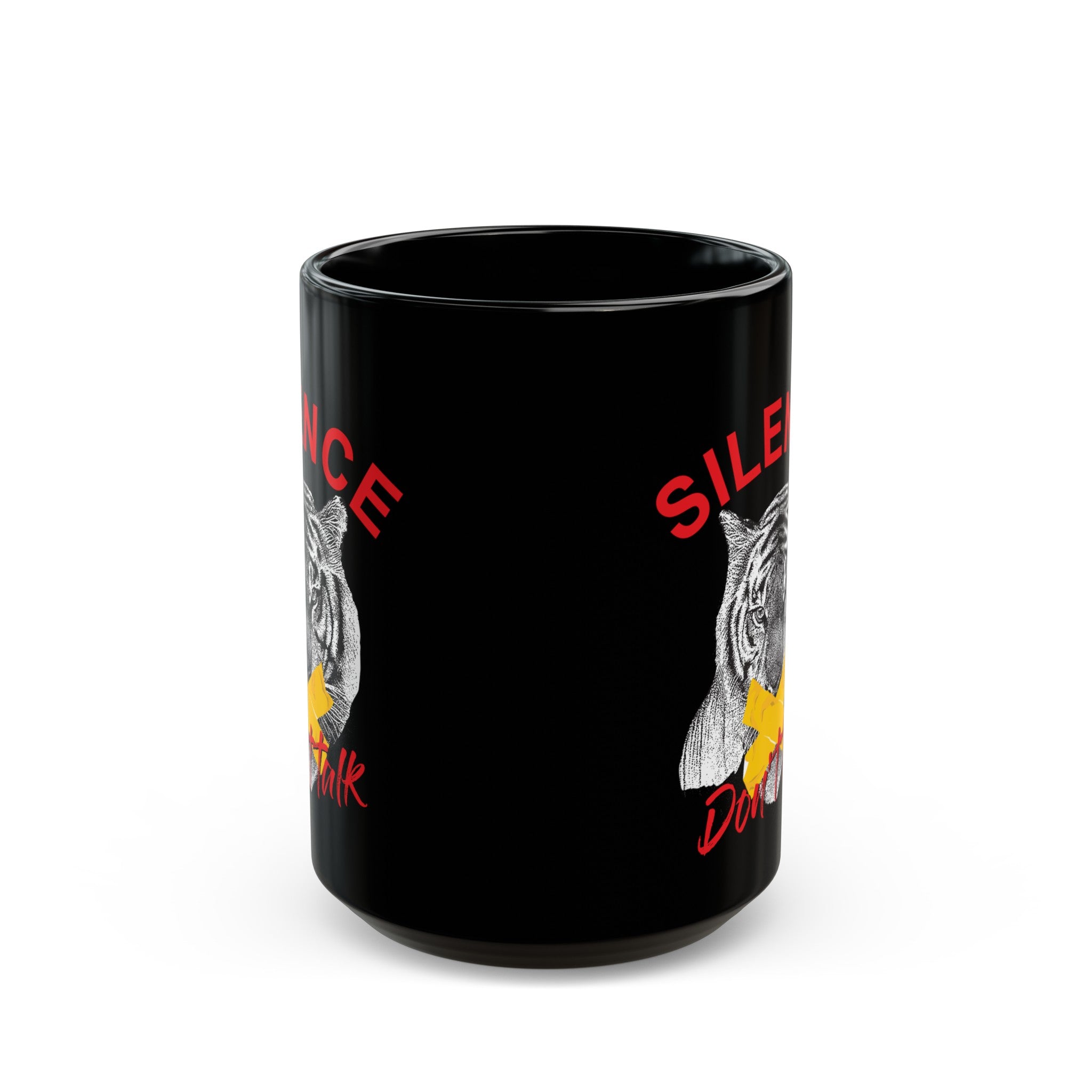 Dont Talk Black Mug (11oz, 15oz)-Phoenix Styles