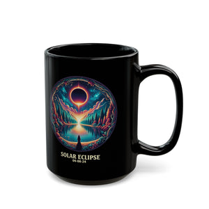 Solar Eclipse Black Mug (11oz, 15oz)-Phoenix Styles