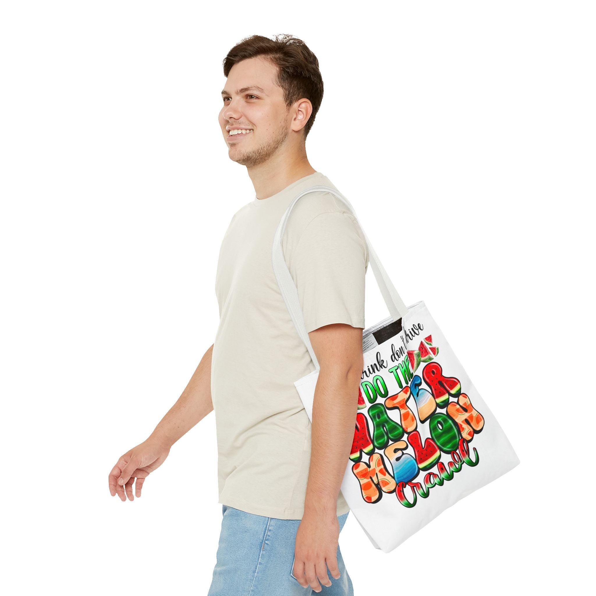 Do The Watermelon Crawl Tote Bag-Phoenix Styles