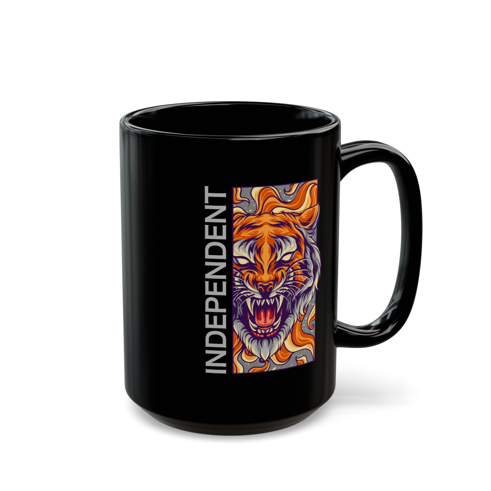 Independent Black Mug (11oz, 15oz)-Phoenix Styles