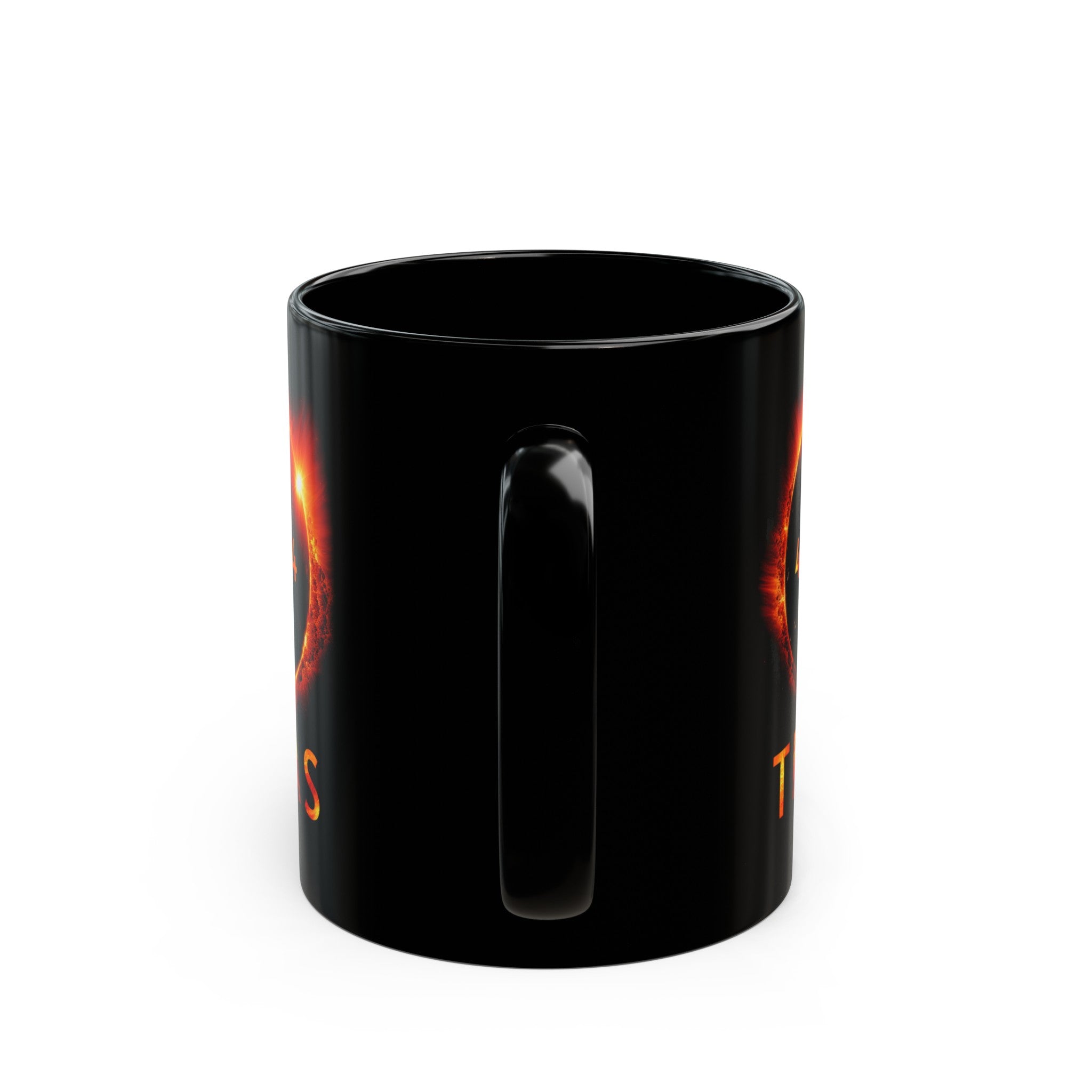 Solar Eclipse 04-08-2024 Black Mug (11oz, 15oz)-Phoenix Styles