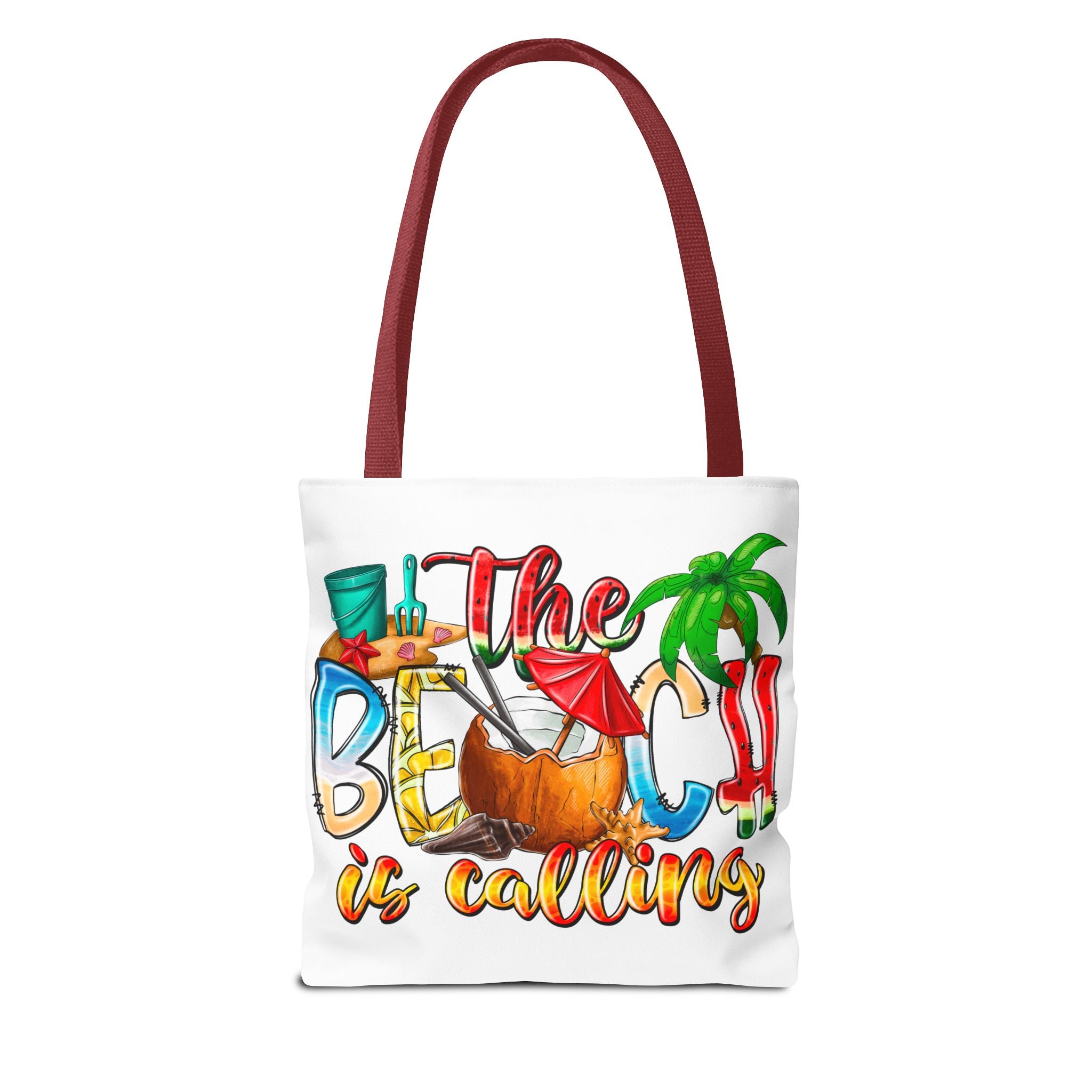 The Beach is Calling Tote Bag-Phoenix Styles