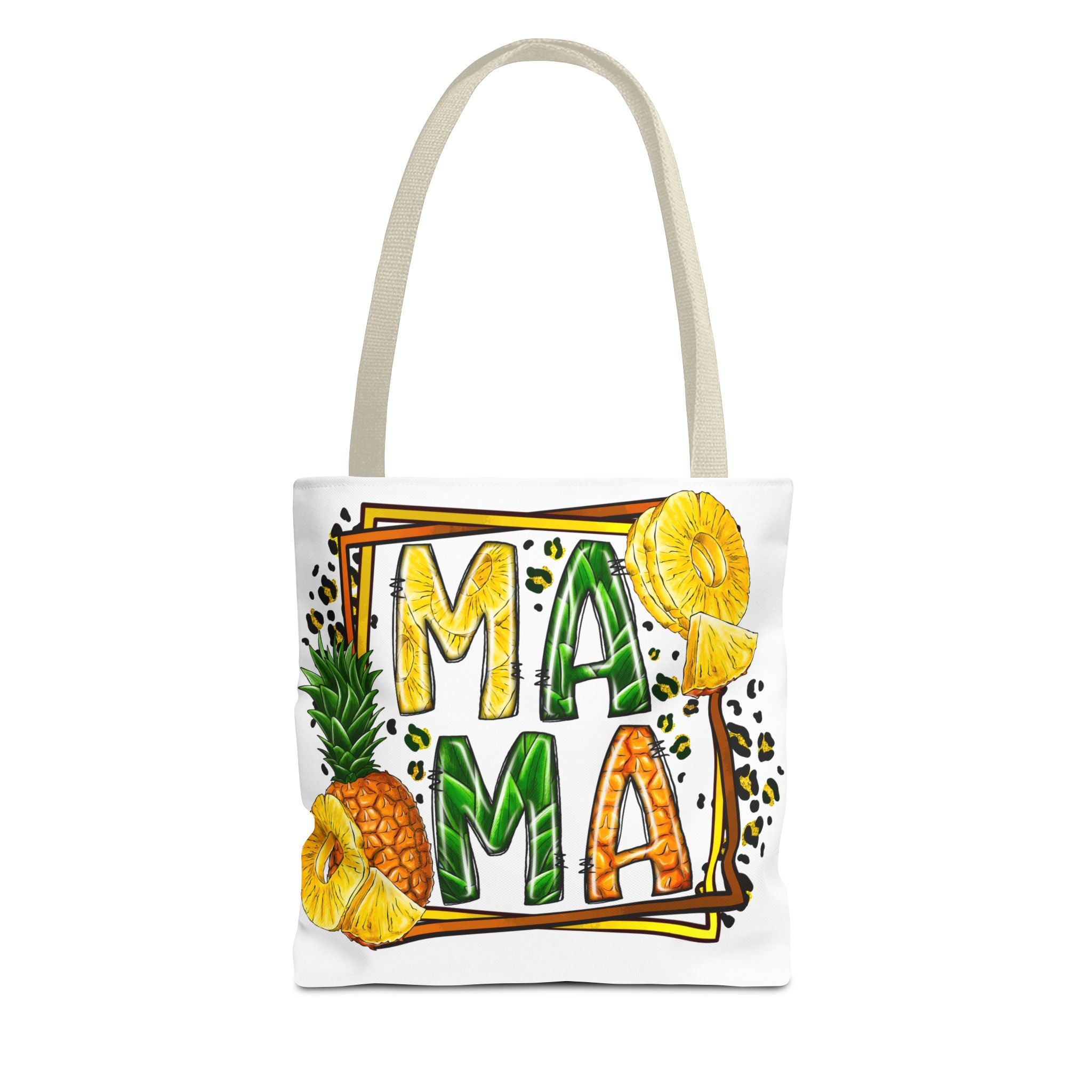 Mama Pineapple Tote Bag-Phoenix Styles