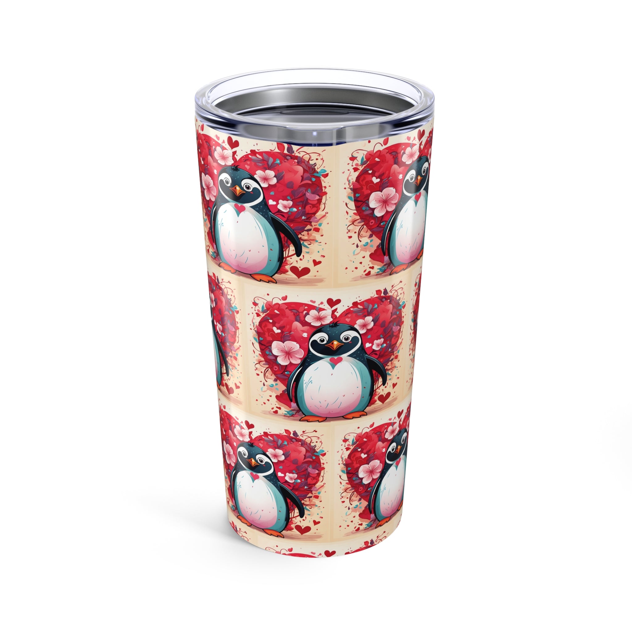 Penguin Valentine Tumbler 20oz