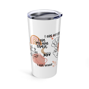 Affirmation Boho Style Tumbler-Phoenix Styles