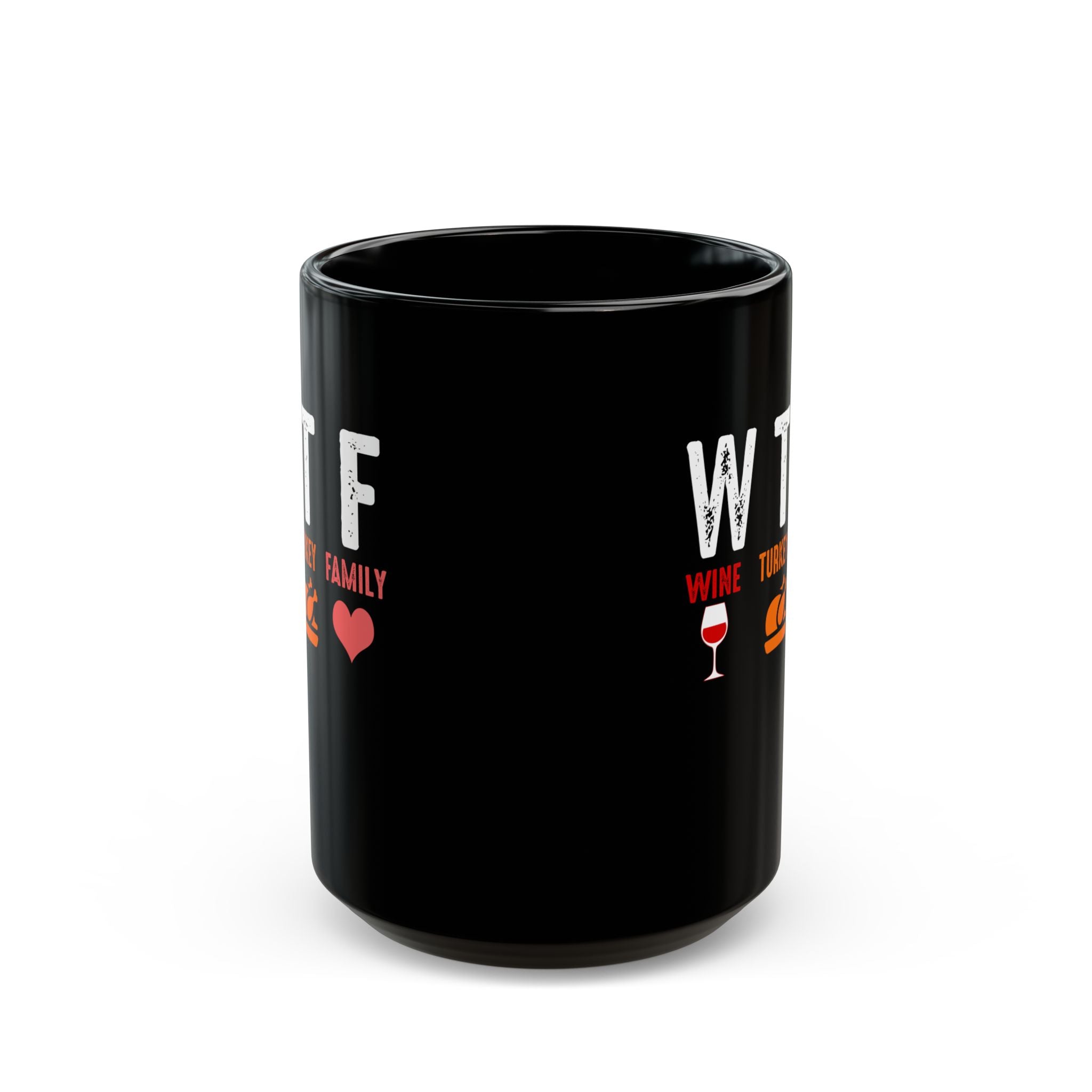 Wine, Turkey, Family Black mug 11oz