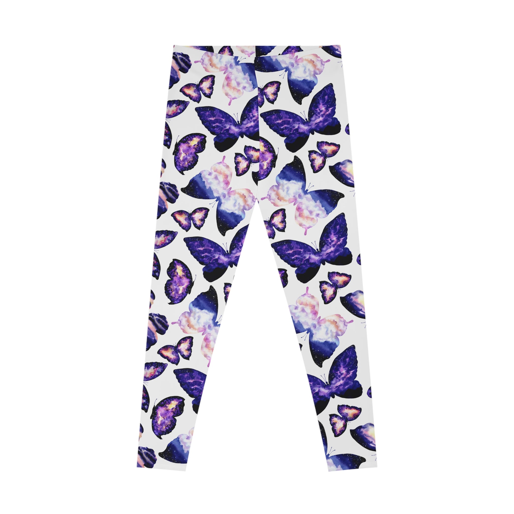 Space Butterfly Stretchy Leggings