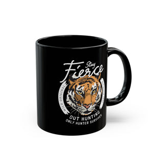 Stay Fierced Black Mug (11oz, 15oz)-Phoenix Styles