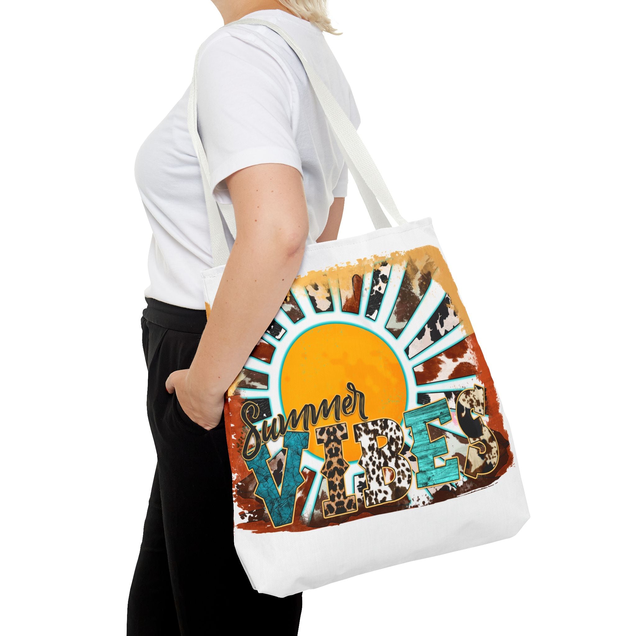 Summer Vibes Tote Bag-Phoenix Styles