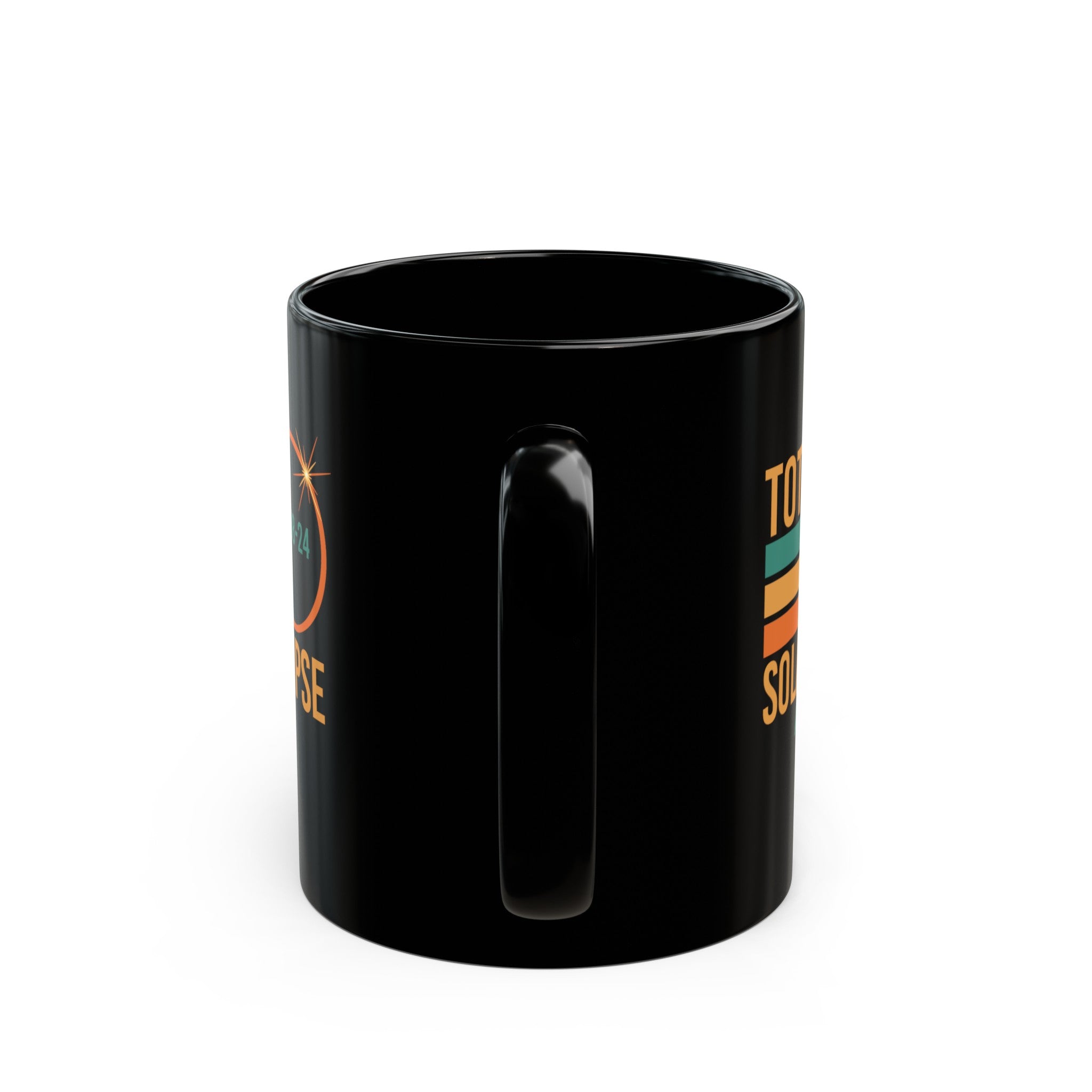 Total Eclipse- Arkansas Black Mug (11oz, 15oz)-Phoenix Styles