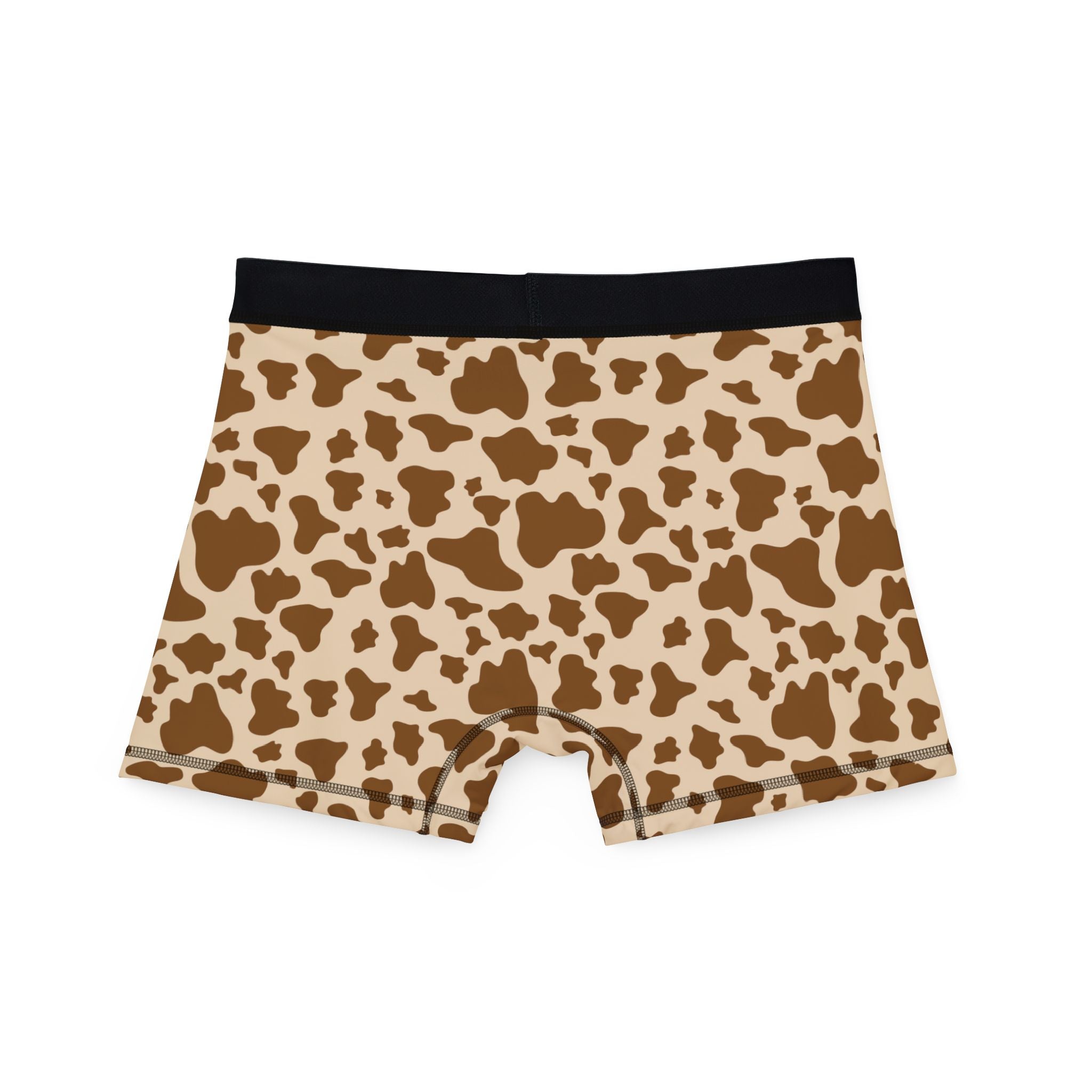 Fun Cow Print Men's Boxers - Comfortable & Stylish Underwear