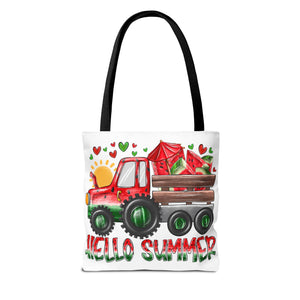 Hello Summer Tote Bag-Phoenix Styles