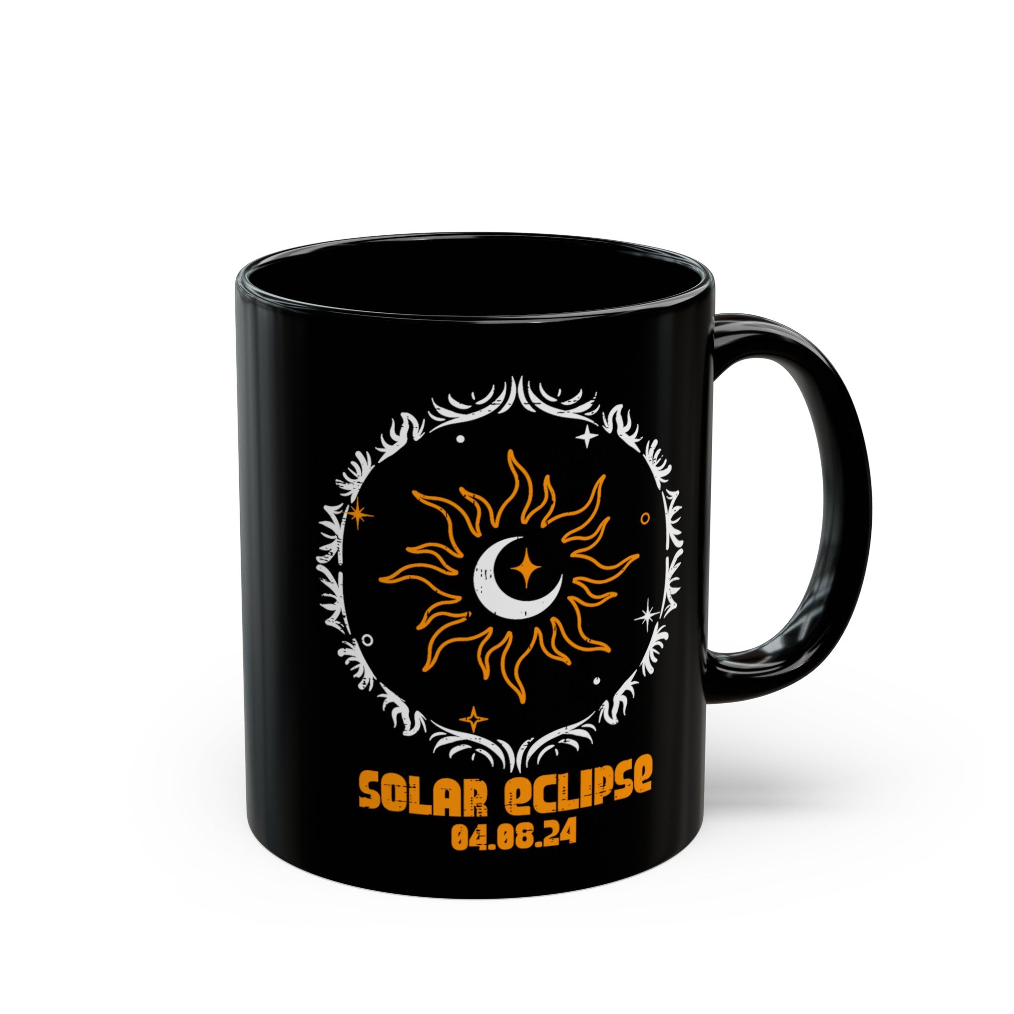 Solar Eclipse Black Mug (11oz, 15oz)-Phoenix Styles