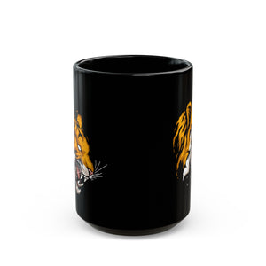 Tiger Black Mug (11oz, 15oz)-Phoenix Styles