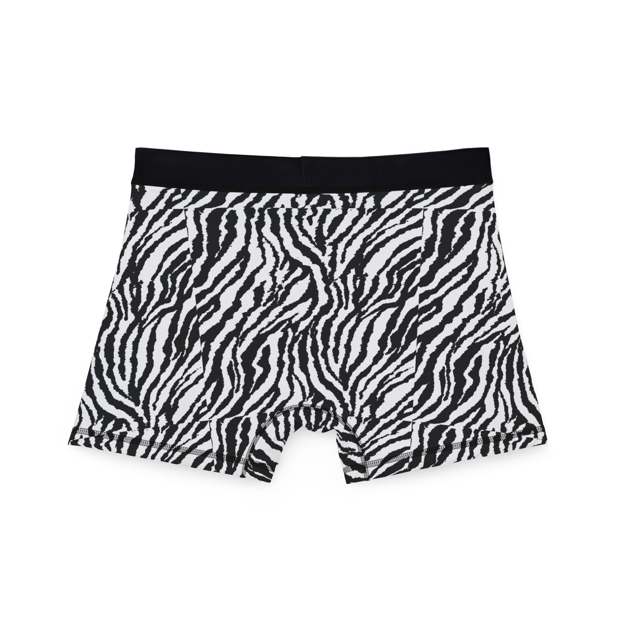 Stylish Zebra Print Men's Boxers - Comfortable and Trendy Underwear